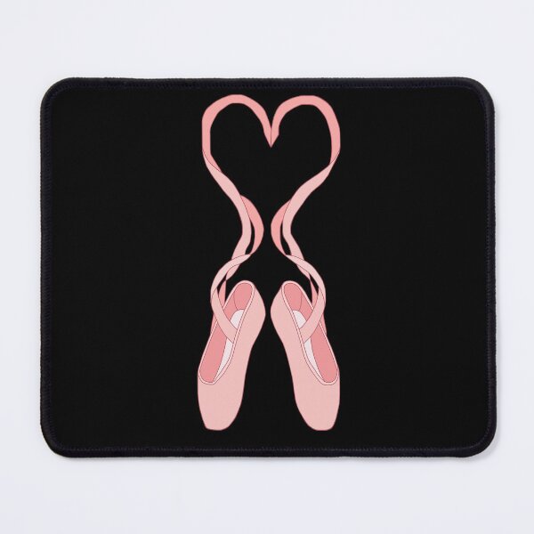 Item preview, Lovely Heart Pink Ballet Slippers designed and sold by Deborah Camp.