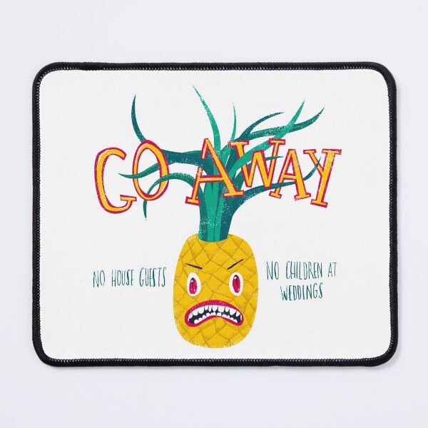 Item preview, Go Away Cranky Frankie Angry Pineapple designed and sold by superstarling.