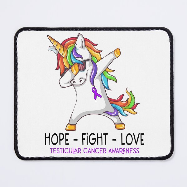 Item preview, Hope Fight Love Testicular Cancer Awareness designed and sold by Brad-FI.