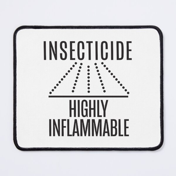 Item preview, Insecticide - Highly Inflammable designed and sold by Off the Box.