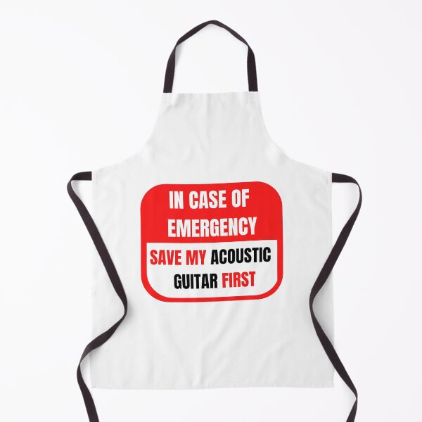 Item preview, In Case of Emergency, Save my Acoustic Guitar First designed and sold by choceclairs.