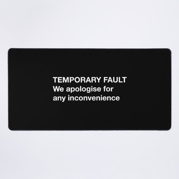 Item preview, Temporary Fault designed and sold by Off the Box.