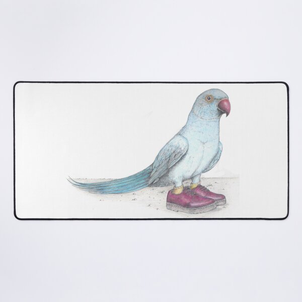Item preview, Indian Ringneck Parrot in Derby Shoes designed and sold by JimsBirds.