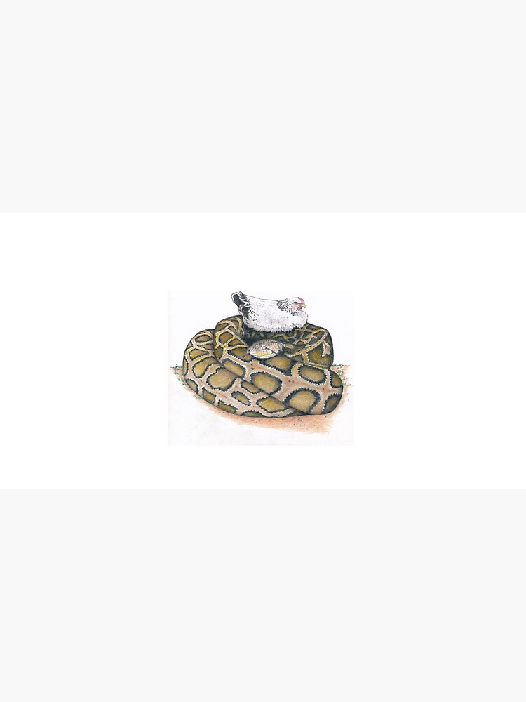 Thumbnail 5 of 5, Mouse Pad, chicken on a python designed and sold by JimsBirds.
