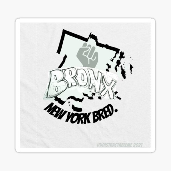 Bronx New York Bred Sticker