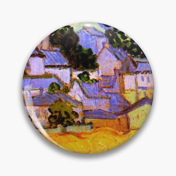Item preview, Van Gogh - View of Auvers-sur-Oise, 1890 designed and sold by hardscuffle.