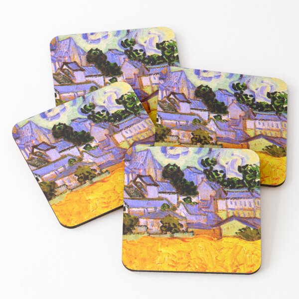 Item preview, Van Gogh - View of Auvers-sur-Oise, 1890 designed and sold by hardscuffle.