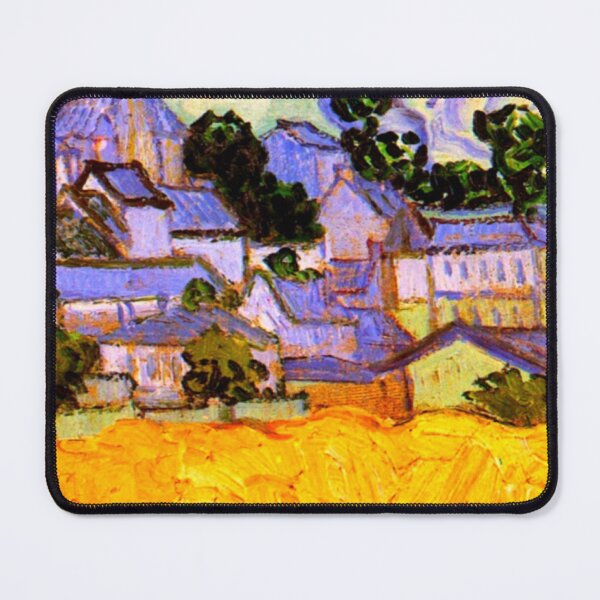 Item preview, Van Gogh - View of Auvers-sur-Oise, 1890 designed and sold by hardscuffle.