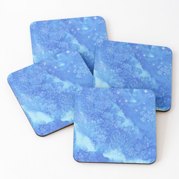 Item preview, Abstract Blue Watercolor Pattern | Frosty Ice Design designed and sold by Nada18.
