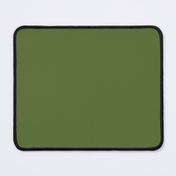 Item preview, SOLID PLAIN DARK OLIVE GREEN - OVER 100 SHADES OF GREEN ON OZCUSHIONS designed and sold by ozcushions.