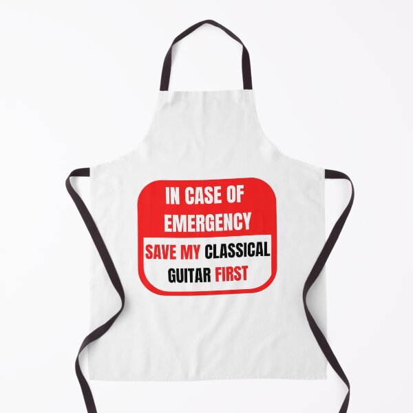 Item preview, In Case of Emergency, Save my Classical Guitar First designed and sold by choceclairs.