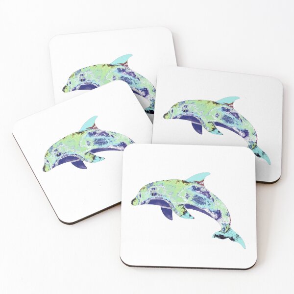 Item preview, TIE DYE DOLPHIN designed and sold by wildwhimsical.