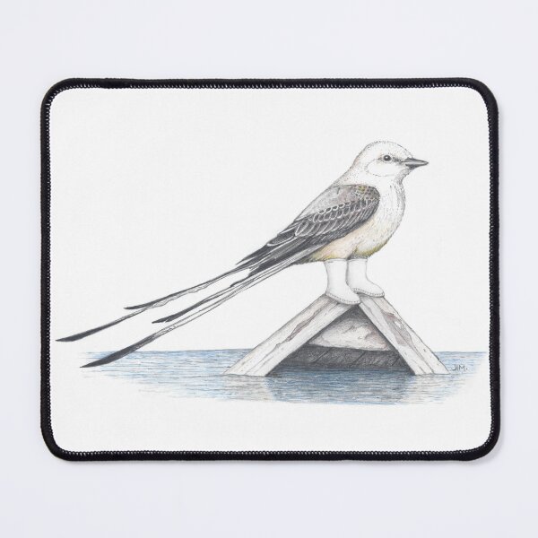 Item preview, Scissor tail flycatcher in shrimper boots designed and sold by JimsBirds.