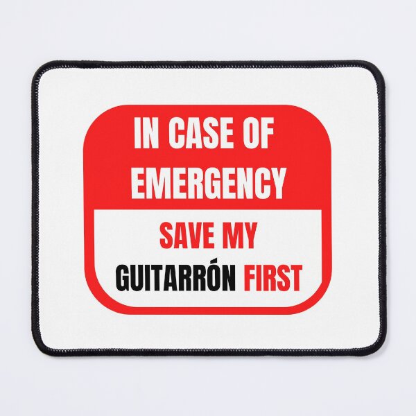 Item preview, In Case of Emergency, Save my Guitarron First designed and sold by choceclairs.