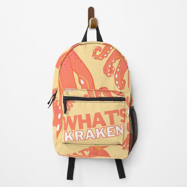 Item preview, What's Kraken? Funny Mythical Animal Puns Pattern // Punny Gifts designed and sold by FartingUnicorn.