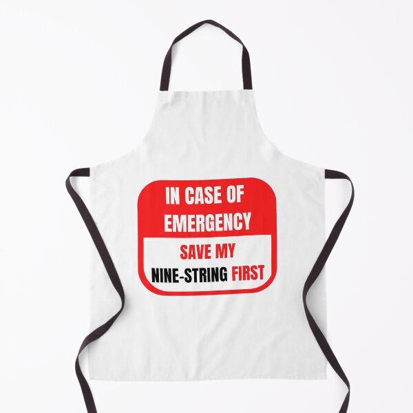 Item preview, In Case of Emergency, Save my Nine String First designed and sold by choceclairs.