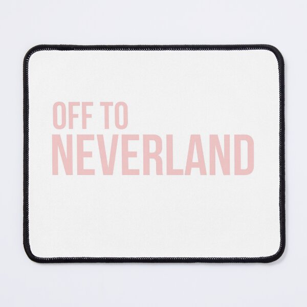 Item preview, Off to Neverland Millennial Pink designed and sold by FandomTrading.