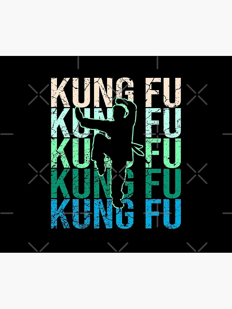 Discover Manta de Lana Kung Fu Vintage 152 x 203cm