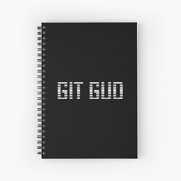 Git Gud: Funny Source Code Repository Tree Design For Programmers  (Branches) | Spiral Notebook