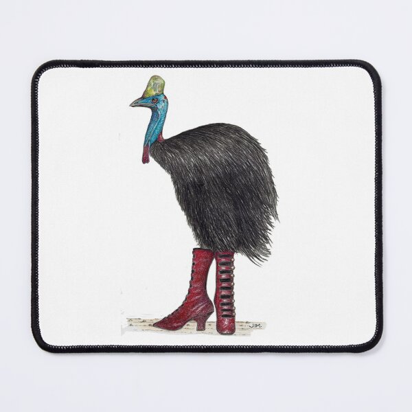 Item preview, Cassowary in Victorian boots designed and sold by JimsBirds.