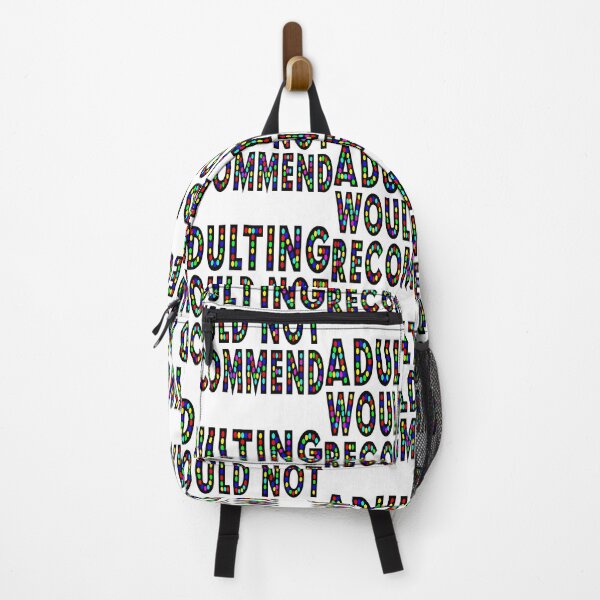 Item preview, Adulting Would Not Recommend designed and sold by RAWVANE.
