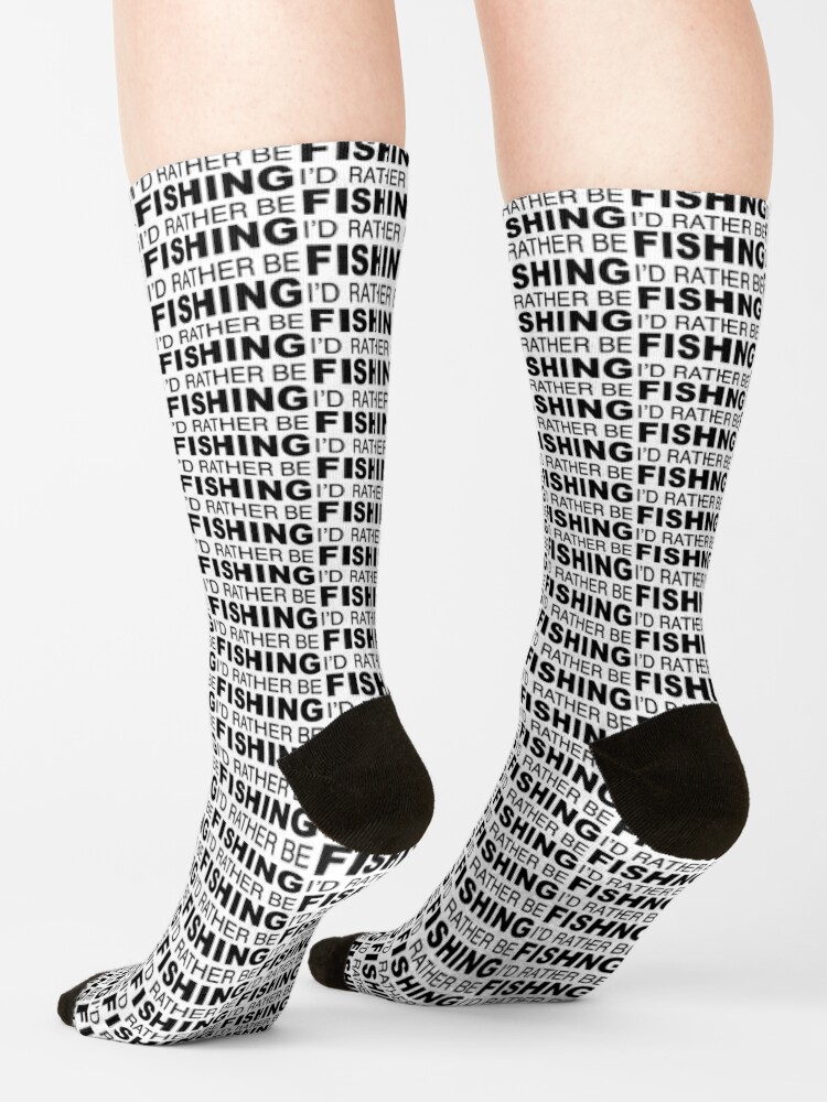 Id rather be FISHING | Socks