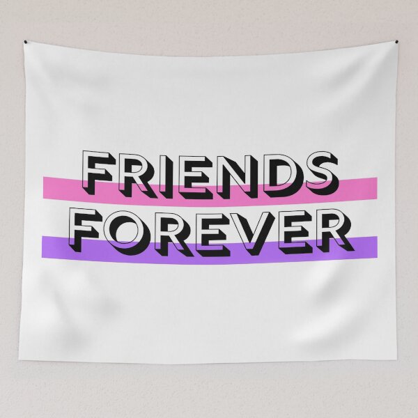 Item preview, We Will Be Friends Forever designed and sold by MoEndomey.