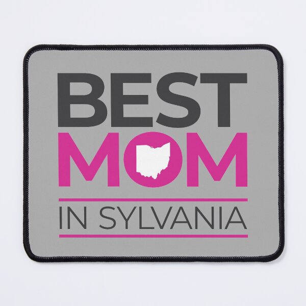 Item preview, Best Mom In Sylvania Ohio (pink/gray) designed and sold by OddPop.