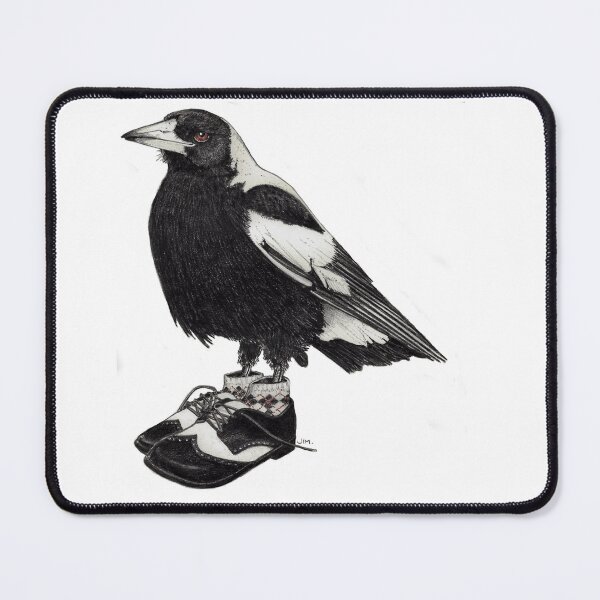 Item preview, Magpie in wingtips designed and sold by JimsBirds.