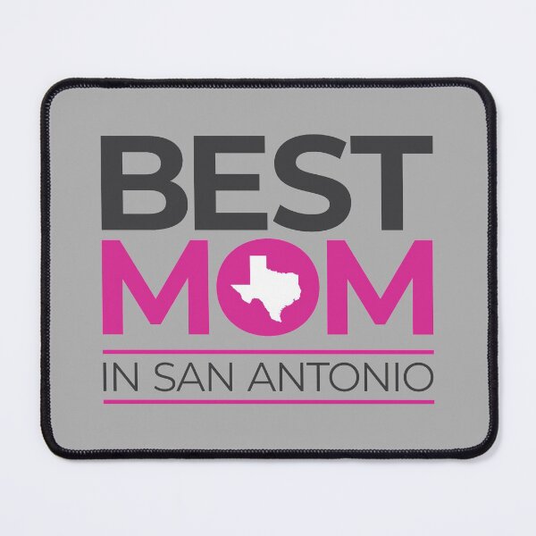 Item preview, Best Mom In San Antonio (pink/gray) designed and sold by OddPop.