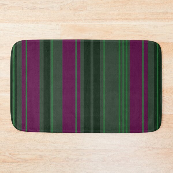 Item preview, Bright Purple & Green Stripes, Colorful Minimalist Design by Courtney Hatcher designed and sold by cghatcherart.