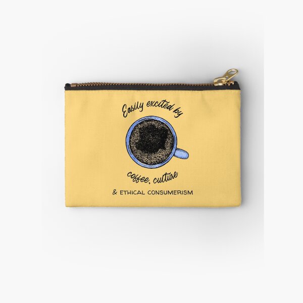 Item preview, Easily Excited by Coffee, Culture, & Ethical Consumerism designed and sold by SweetLouiseTees.