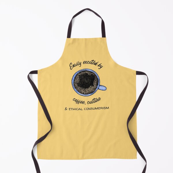 Item preview, Easily Excited by Coffee, Culture, & Ethical Consumerism designed and sold by SweetLouiseTees.
