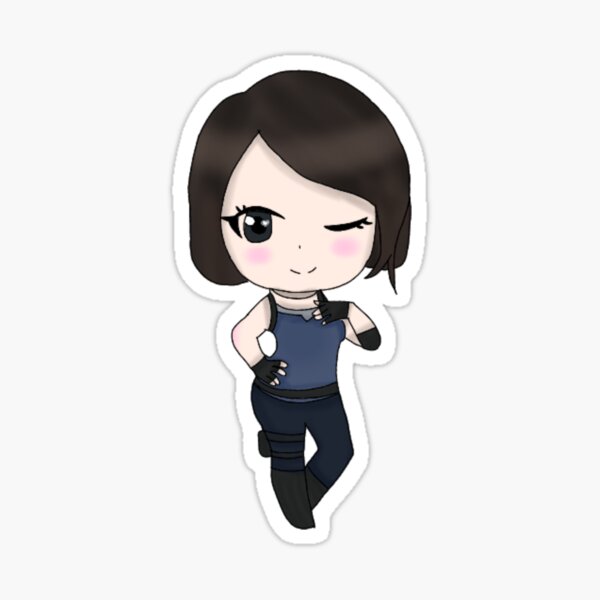 Item preview, Jill Valentine Sticker designed and sold by marilovemail.