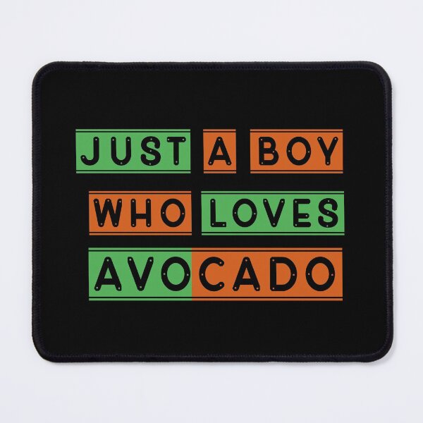Item preview, Just A Boy Who Loves Avocado designed and sold by changemylife.