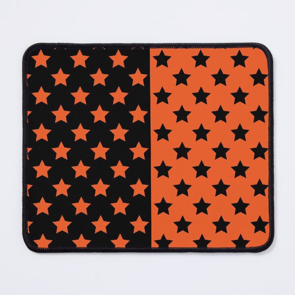 Item preview, Black & Orange Crazy Stars designed and sold by OddPop.