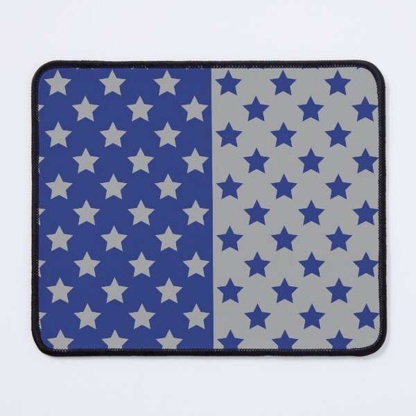 Item preview, Blue & Gray Crazy Stars designed and sold by OddPop.