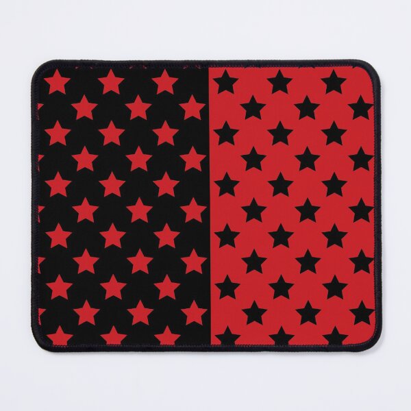 Item preview, Black & Red Crazy Stars designed and sold by OddPop.