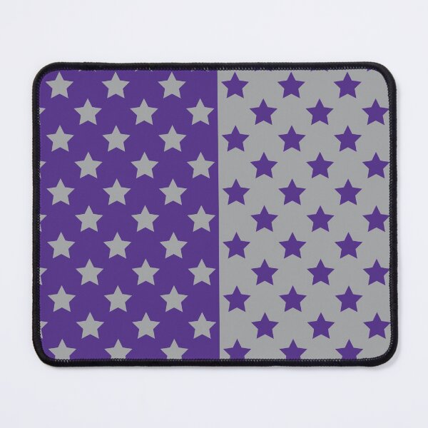 Item preview, Purple & Gray Crazy Stars designed and sold by OddPop.