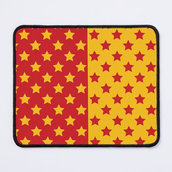 Item preview, Red & Gold Crazy Stars designed and sold by OddPop.