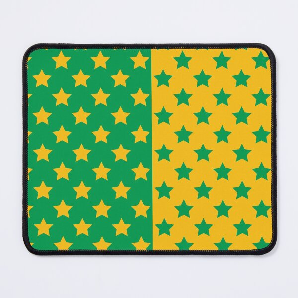 Item preview, Green & Gold Crazy Stars designed and sold by OddPop.