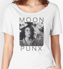 Cat Power Moon Punx Women's Relaxed Fit T-Shirt