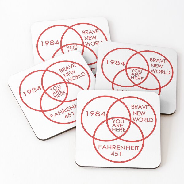Item preview, 1984 Brave New World Fahrenheit 451 Conspiracy designed and sold by design880.