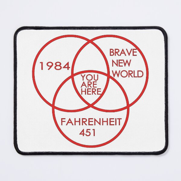 Item preview, 1984 Brave New World Fahrenheit 451 Conspiracy designed and sold by design880.
