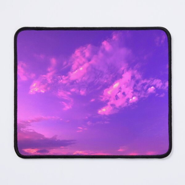 Item preview, Bright Purple Summer Sunset Clouds designed and sold by SoniaGreenwood.