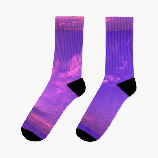 Item preview, Bright Purple Summer Sunset Clouds designed and sold by SoniaGreenwood.