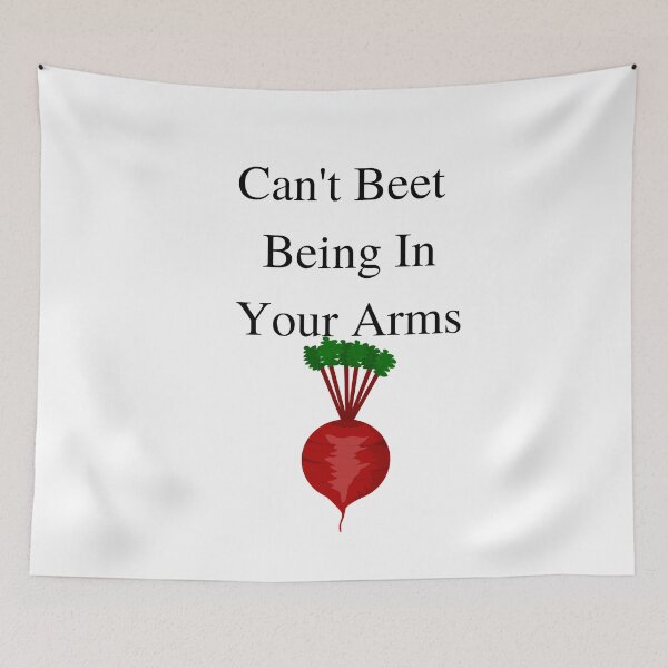 Item preview, Can't Beet Being In Your Arms Funny Romantic Design designed and sold by Craftynistia.