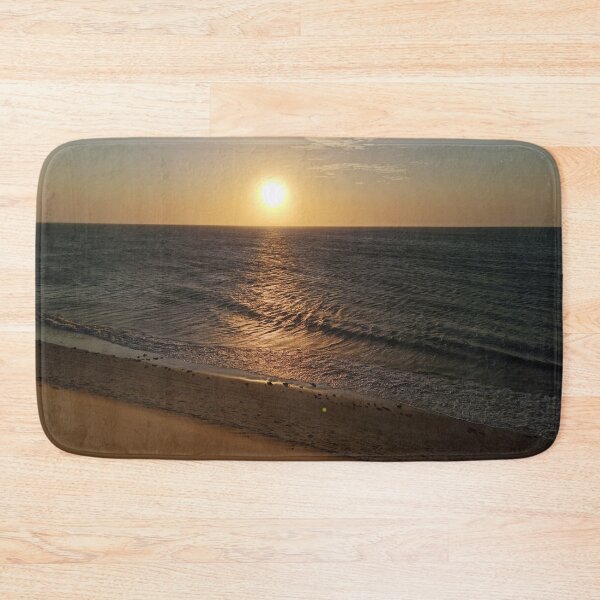 Item preview, Sunset on the Atlantic Ocean viewed from a sand dune with sunlight reflected on the sea.  designed and sold by Brasilia.