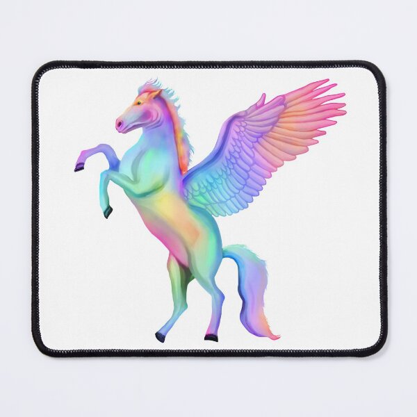 Item preview, Magical Rainbow Winged Pegasus Horse designed and sold by Deborah Camp.
