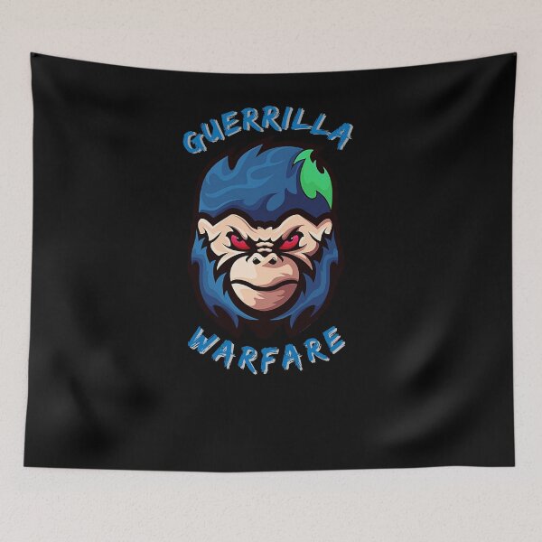 Item preview, Guerrilla Warfare Gorilla Graphic  designed and sold by MojaveTradePost.